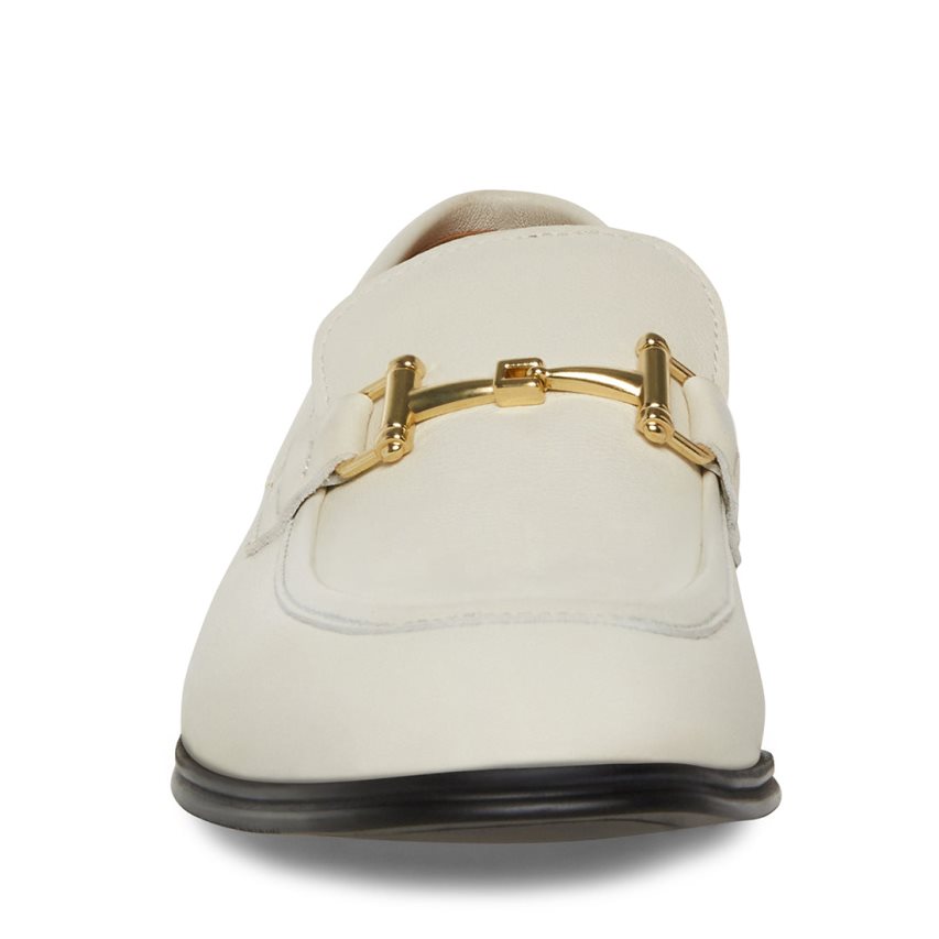 Loafers Steve Madden Archee Cuero Hombre Blancas | ES DLE046